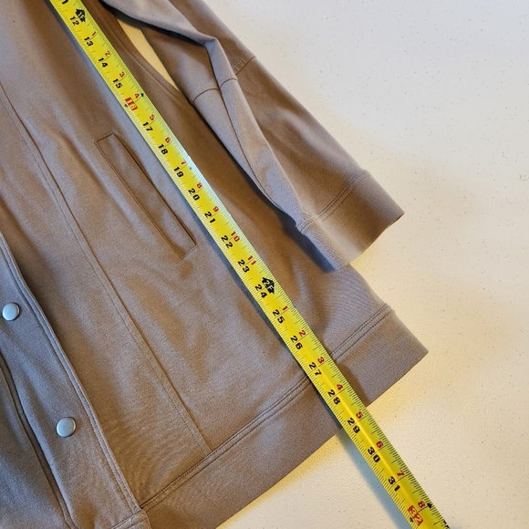 Eileen Fisher Full Zip Sweatshirt Jacket Minimalist Athleisure Activewear small - Picture 7 of 11